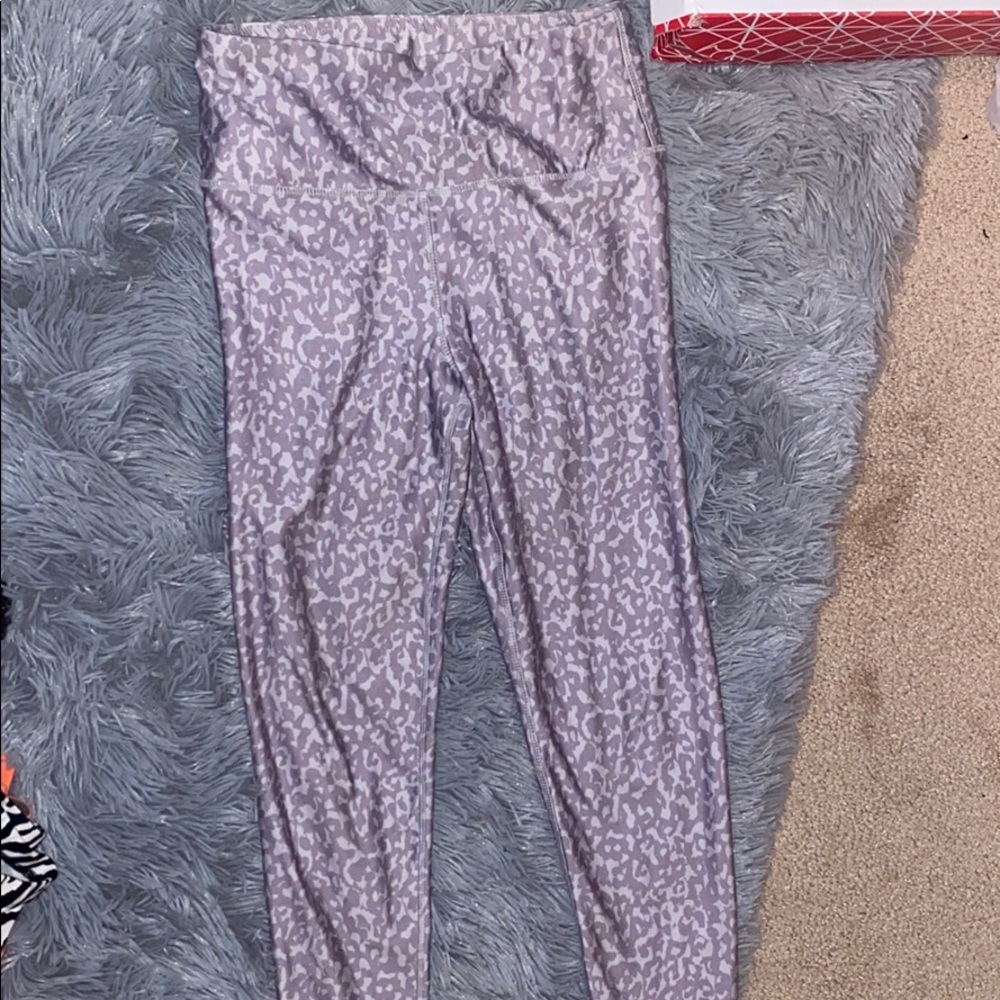 Purple Cheetah print leggings